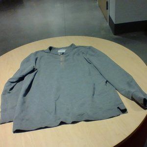 Gray Goodfellow Quarter Button Up Longsleeve